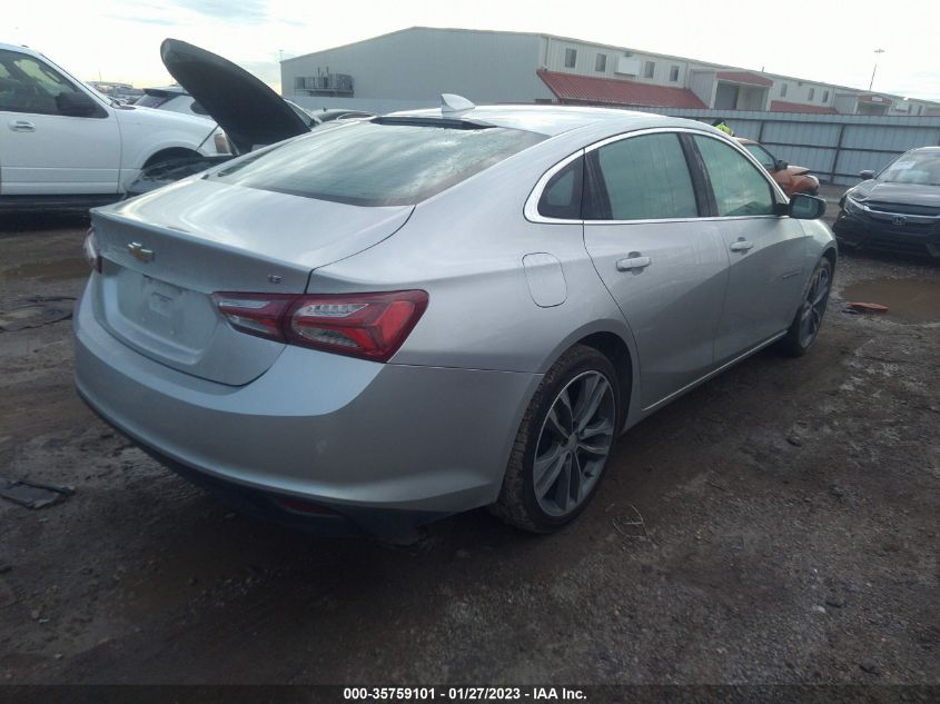 2021 CHEVROLET MALIBU LT VIN: 1G1ZD5ST4MF043946