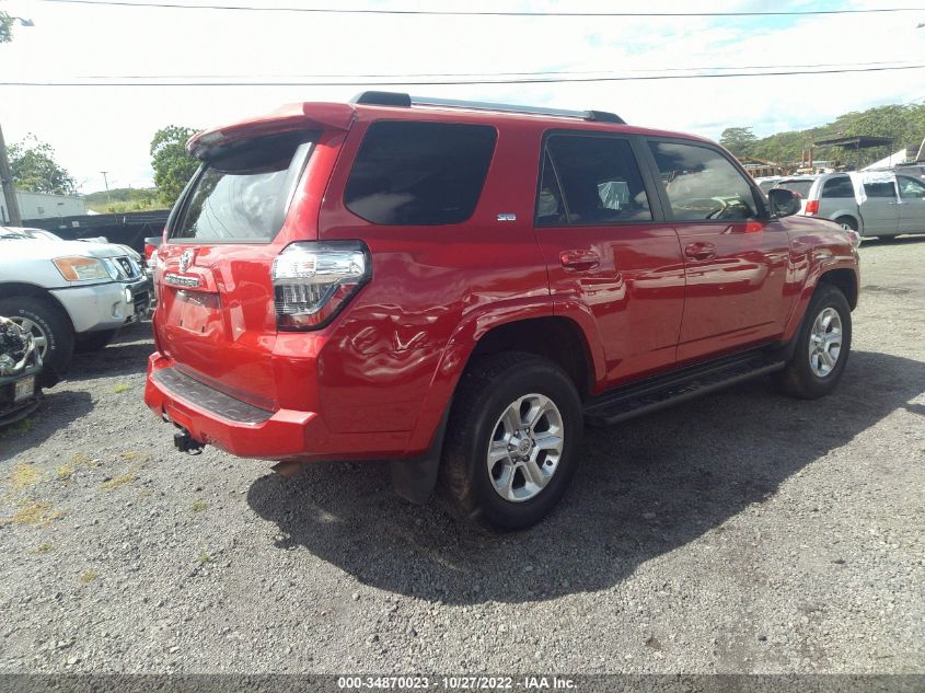 2021 TOYOTA 4RUNNER SR5 VIN: JTEMU5JR5M5964260