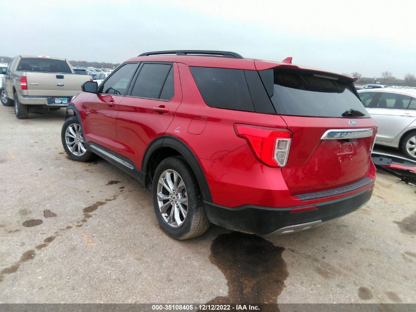 2020 FORD EXPLORER XLT VIN: 1FMSK7DH7LGB15679
