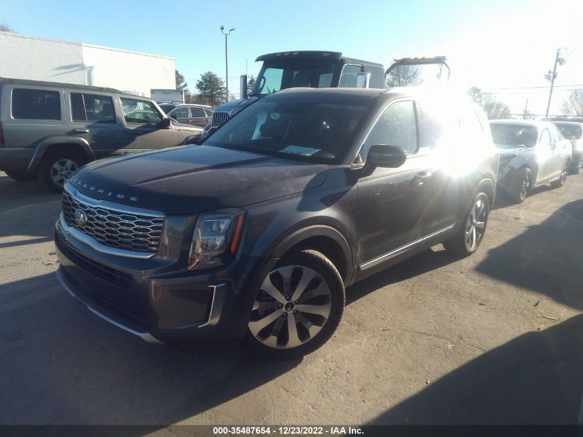 2021 KIA TELLURIDE EX VIN: 5XYP3DHC6MG113799