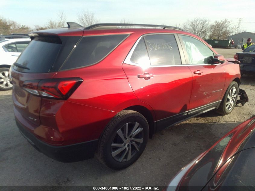 2022 CHEVROLET EQUINOX LT VIN: 3GNAXUEV2NL219877