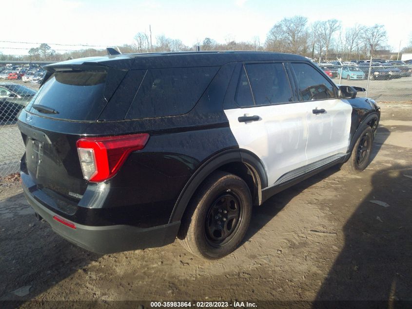 2022 FORD POLICE INTERCEPTOR VIN: 1FM5K8AB6NGA40544