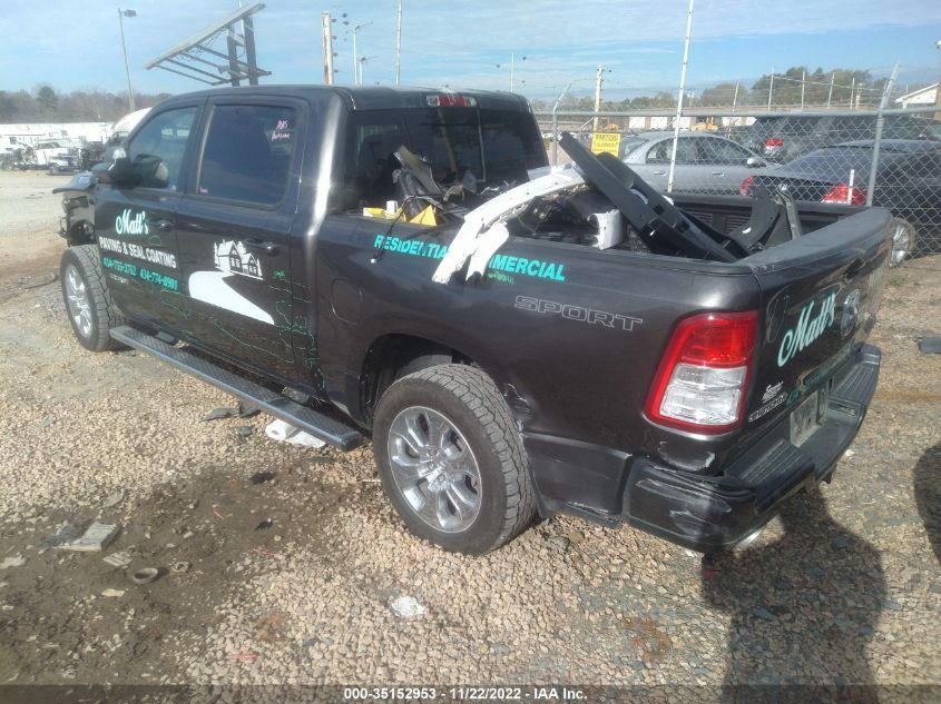 2020 RAM 1500 BIG HORN VIN: 1C6RREFT9LN176748