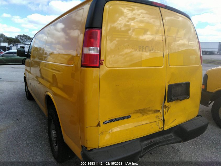 2021 CHEVROLET EXPRESS CARGO VAN VIN: 1GCWGAFP4M1167588