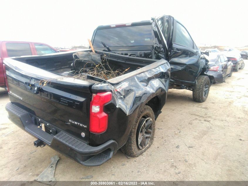 2022 CHEVROLET SILVERADO 1500 LTD CUSTOM TRAIL BOSS VIN: 1GCPYCEK5NZ126957