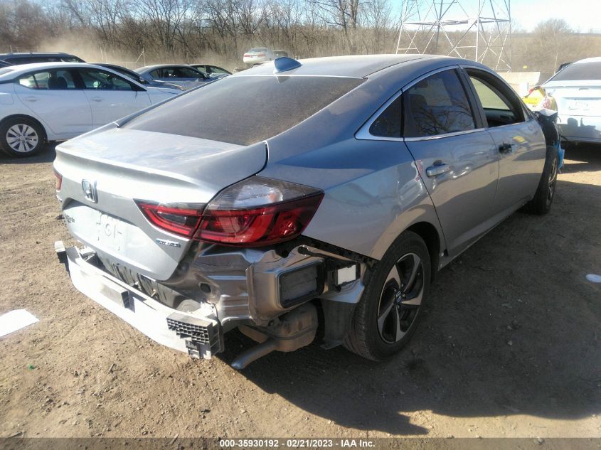 2022 HONDA INSIGHT EX VIN: 19XZE4F51NE002681