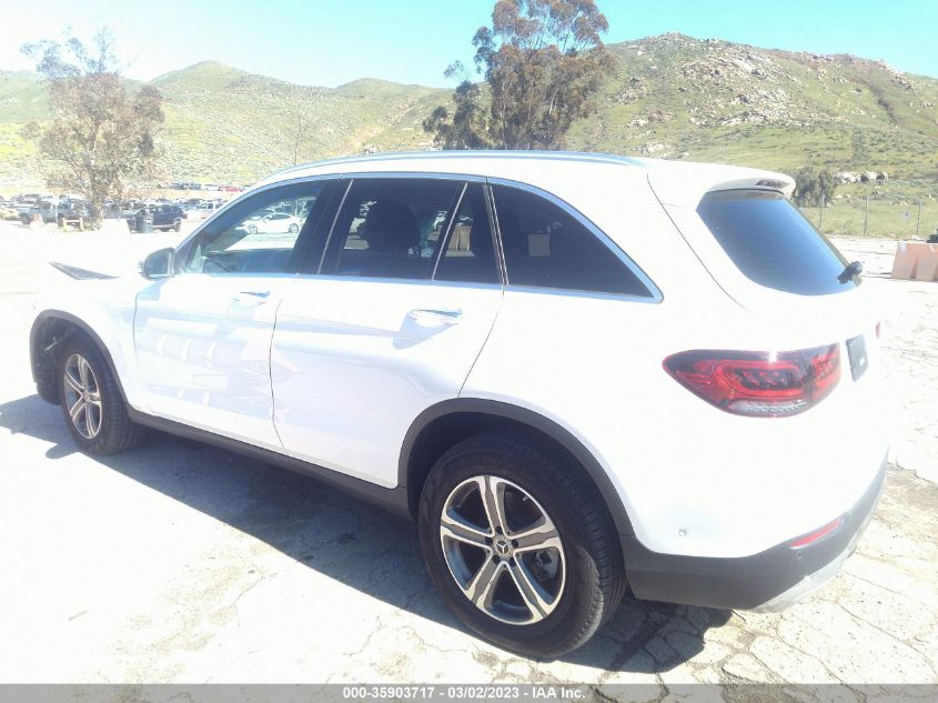 2022 MERCEDES-BENZ GLC GLC 300 VIN: W1N0G8DB9NV338022