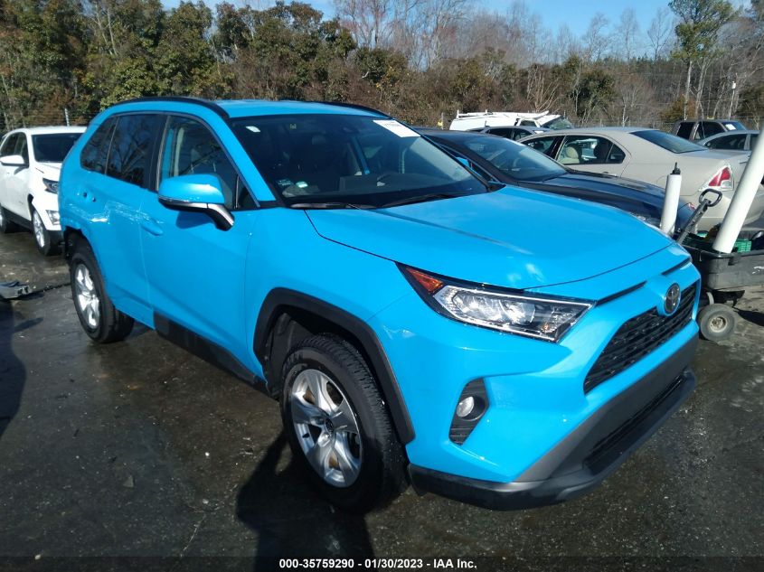 2021 TOYOTA RAV4 XLE VIN: 2T3W1RFVXMW147913
