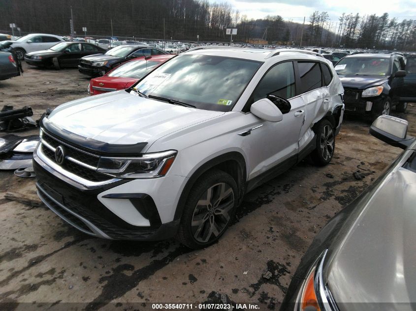 2022 VOLKSWAGEN TAOS SEL VIN: 3VV2X7B22NM047550