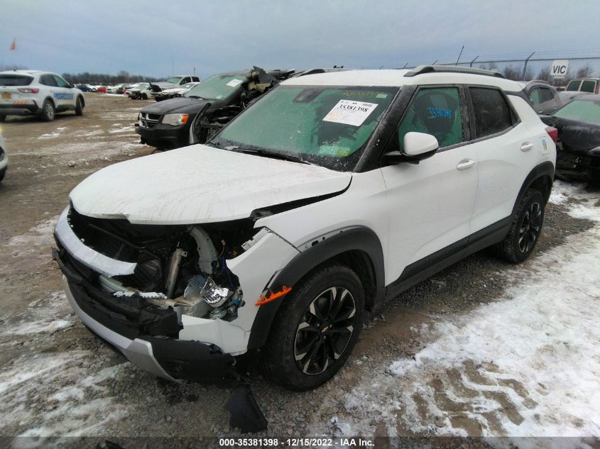 2022 CHEVROLET TRAILBLAZER LT VIN: KL79MRSL1NB044086