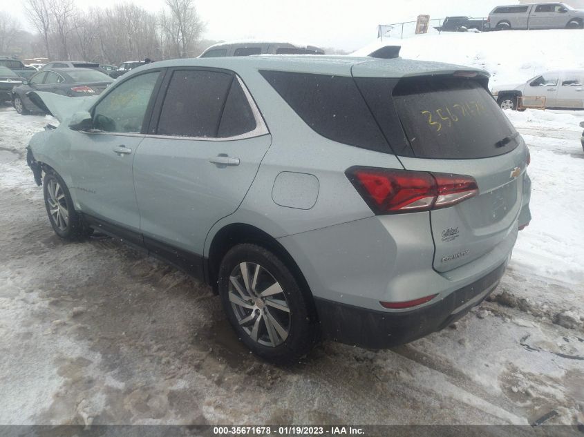 2022 CHEVROLET EQUINOX LT VIN: 2GNAXUEV7N6111534