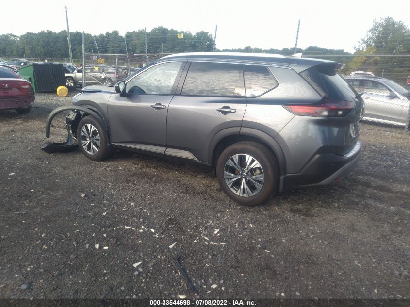 2021 NISSAN ROGUE SV VIN: 5N1AT3BB0MC802852