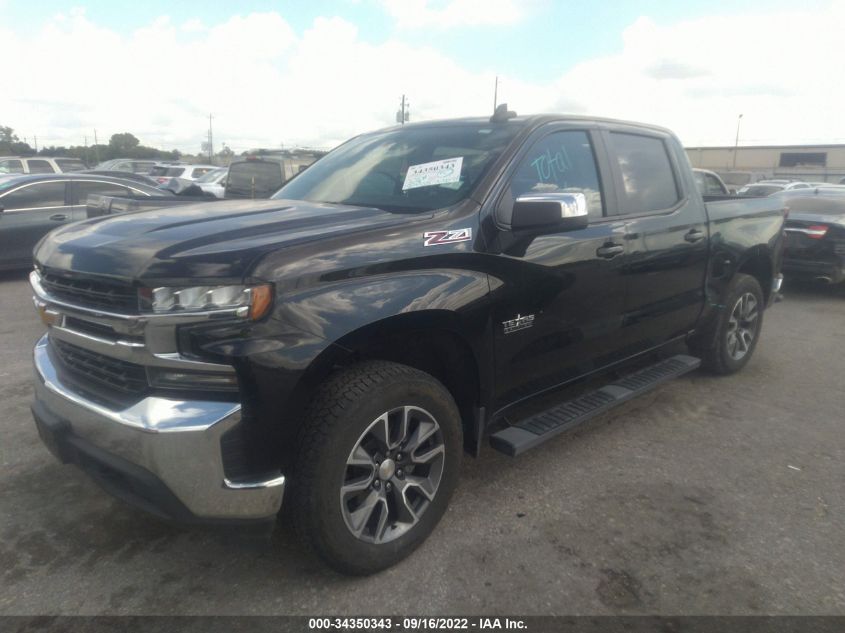 2021 CHEVROLET SILVERADO 1500 LT VIN: 3GCUYDED4MG106370
