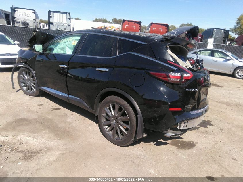 2021 NISSAN MURANO SV VIN: 5N1AZ2BS1MC139655