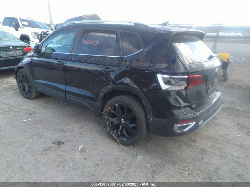2022 VOLKSWAGEN TAOS SE VIN: 3VVLX7B20NM023073