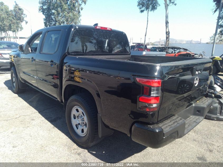 2022 NISSAN FRONTIER SV VIN: 1N6ED1EK7NN657928