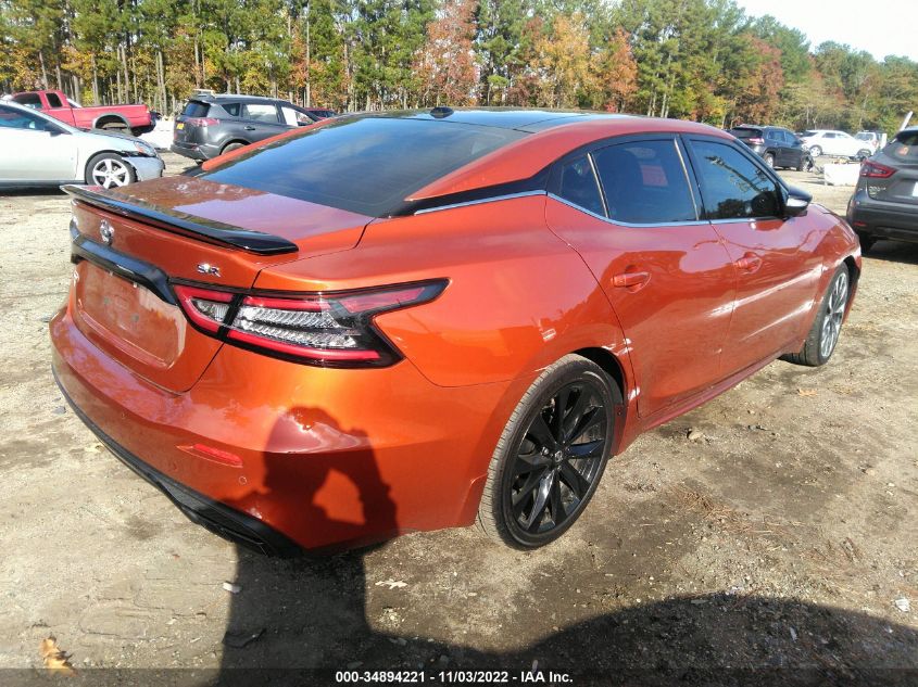 2022 NISSAN MAXIMA SR VIN: 1N4AA6EV9NC504261