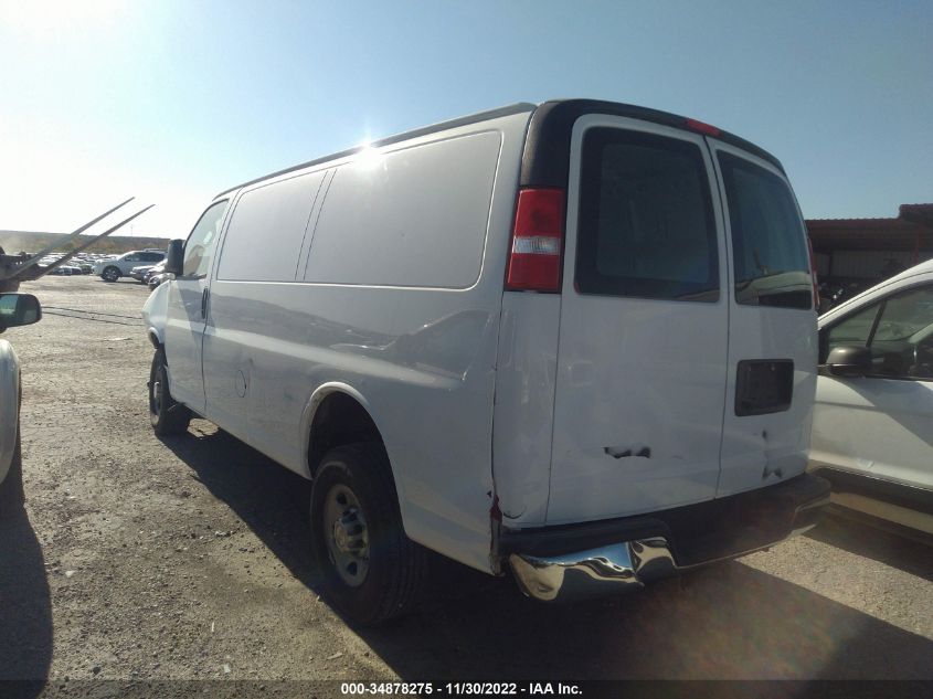 2020 CHEVROLET EXPRESS CARGO VAN VIN: 1GCWGAFG2L1263072