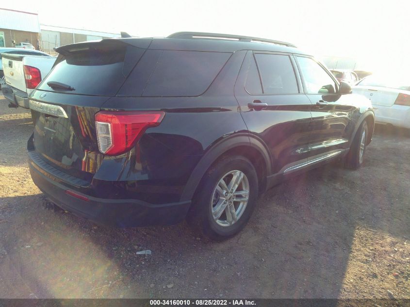 2021 FORD EXPLORER XLT VIN: 1FMSK7DH1MGA52144