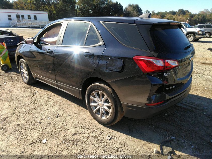 2021 CHEVROLET EQUINOX LS VIN: 3GNAXHEVXMS134538