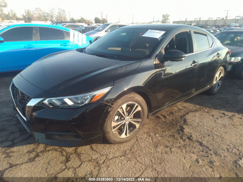 2020 NISSAN SENTRA SV VIN: 3N1AB8CV4LY308743