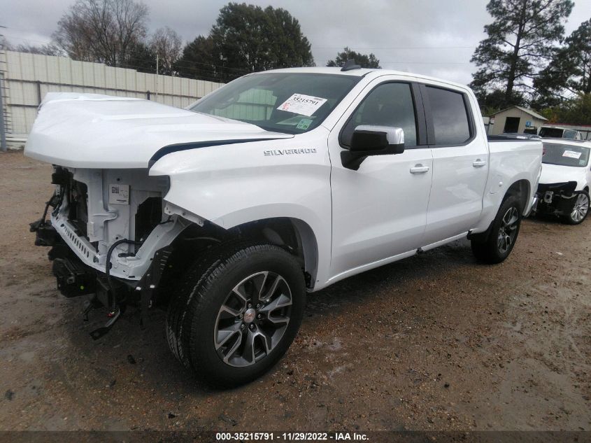 2022 CHEVROLET SILVERADO 1500 LT VIN: 2GCPACED2N1516266