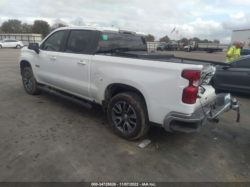 2020 CHEVROLET SILVERADO 1500 LT VIN: 3GCUYDED2LG115020