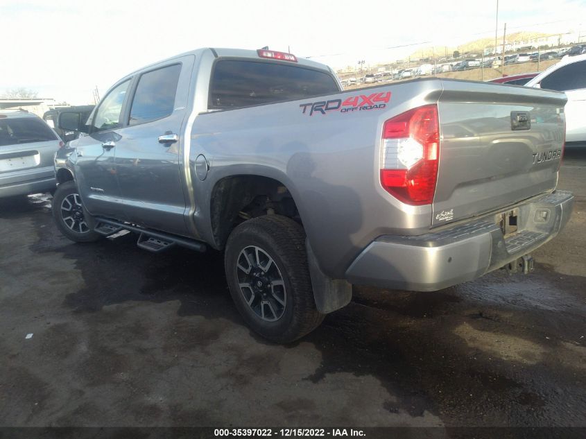 2020 TOYOTA TUNDRA 4WD LIMITED VIN: 5TFHY5F12LX904078