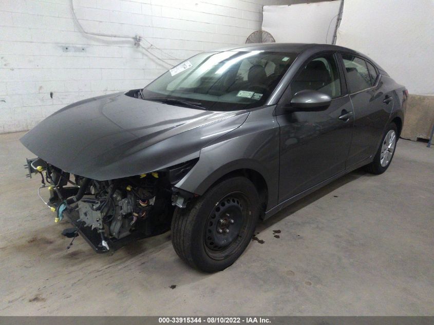 2020 NISSAN SENTRA S VIN: 3N1AB8BV4LY253521