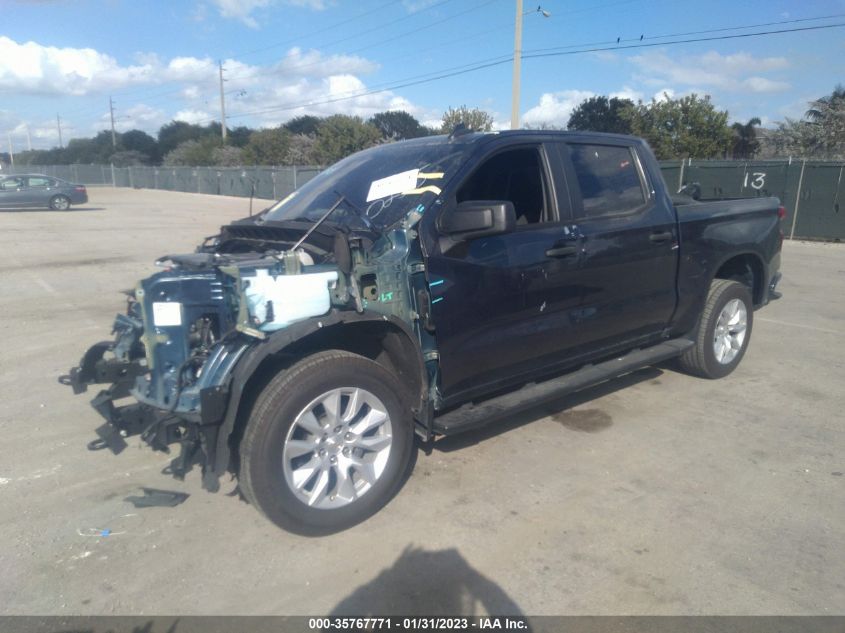 2022 CHEVROLET SILVERADO 1500 LTD CUSTOM VIN: 3GCPWBEK6NG126255