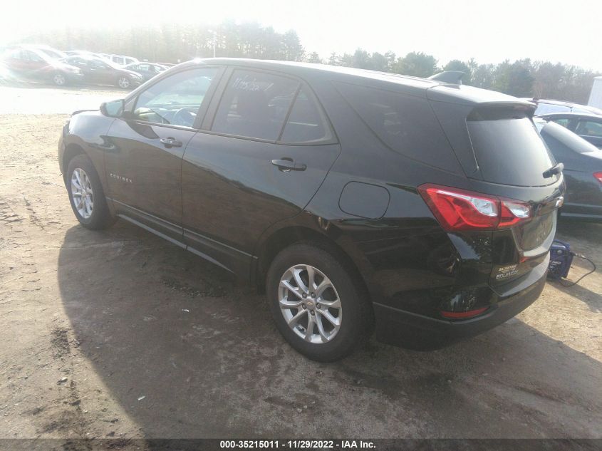 2020 CHEVROLET EQUINOX LS VIN: 2GNAXSEV3L6168525