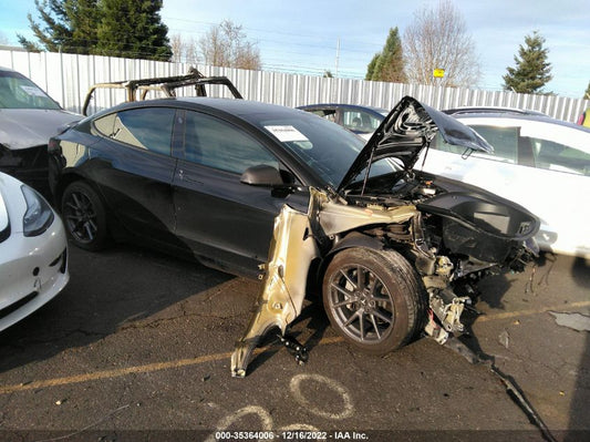 2021 TESLA MODEL 3 LONG RANGE VIN: 5YJ3E1EB3MF067424