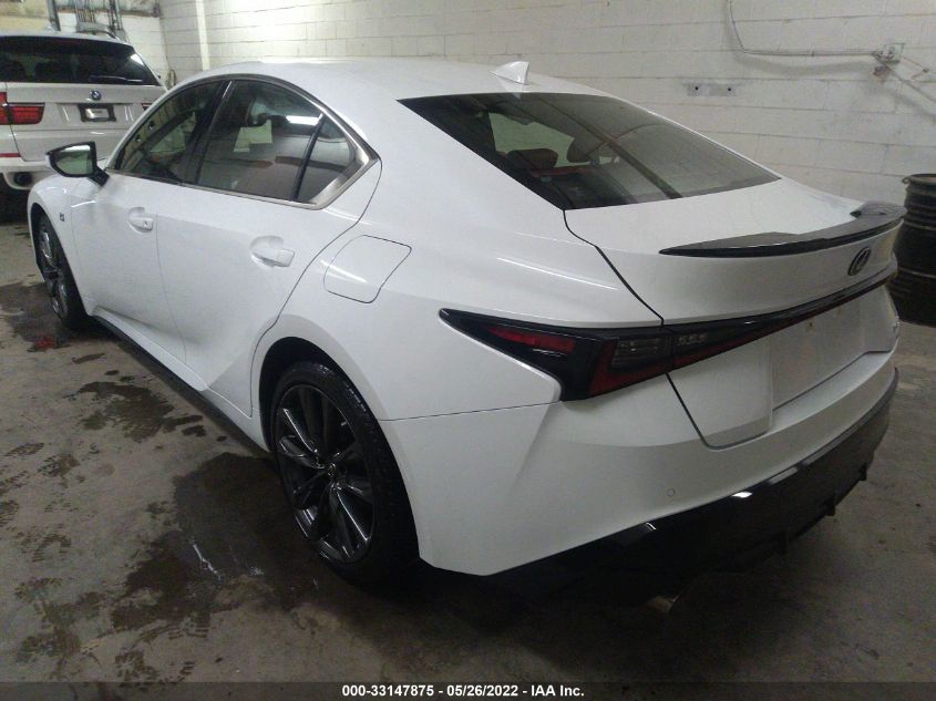 2022 LEXUS IS IS 350 F SPORT VIN: JTHGZ1E28N5023510