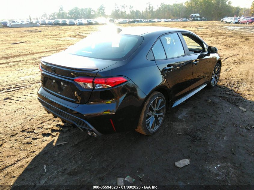 2022 TOYOTA COROLLA SE/SE NIGHTSHADE/APEX SE VIN: 5YFS4MCE1NP126232