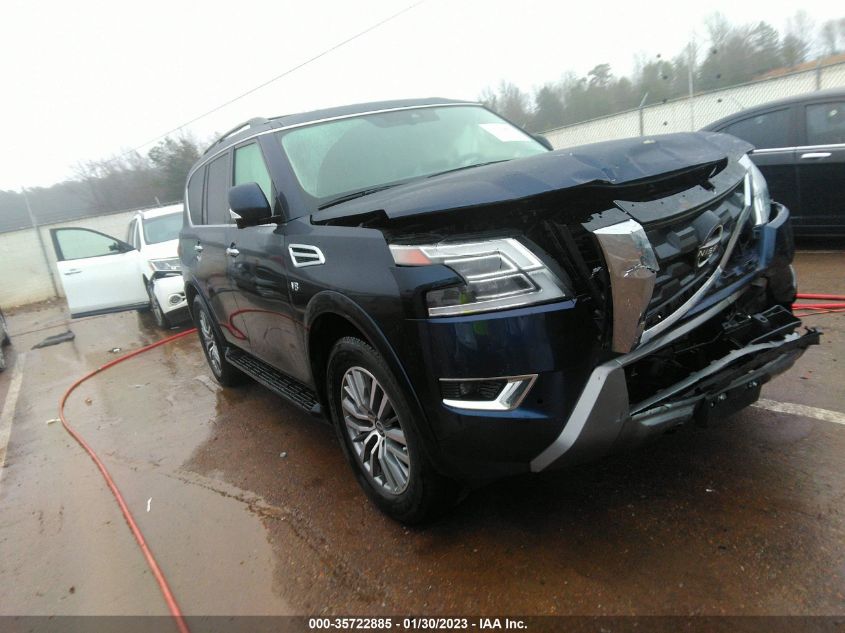 2021 NISSAN ARMADA SL VIN: JN8AY2BA8M9373999