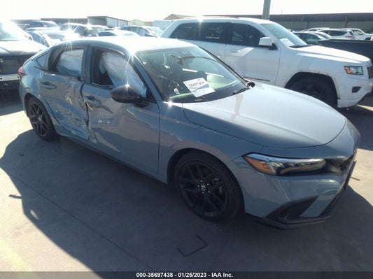 2022 HONDA CIVIC HATCHBACK SPORT VIN: 19XFL2H88NE005145