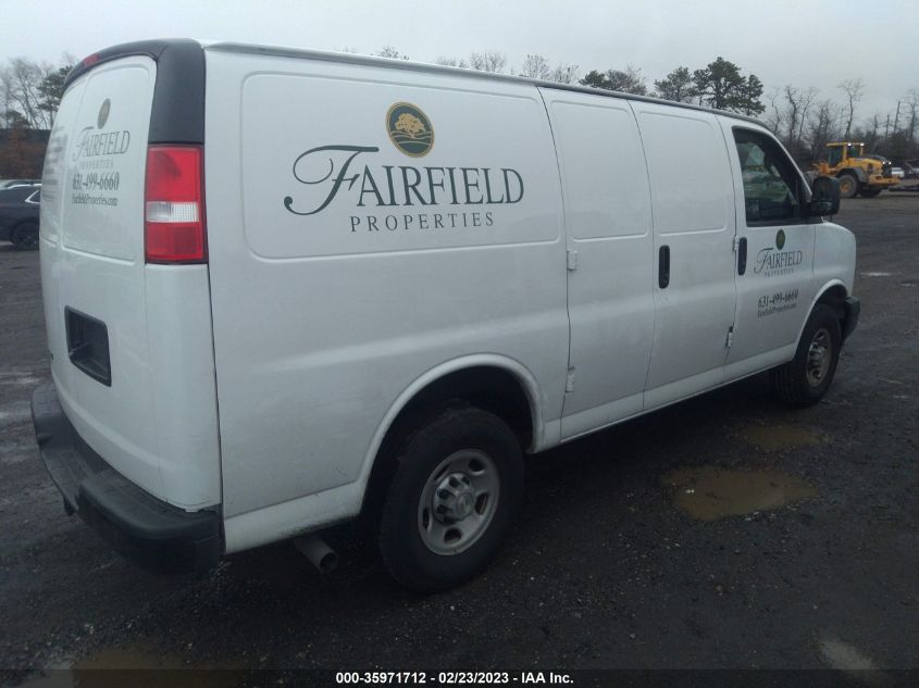 2022 CHEVROLET EXPRESS CARGO VAN VIN: 1GCWGAFP3N1254982