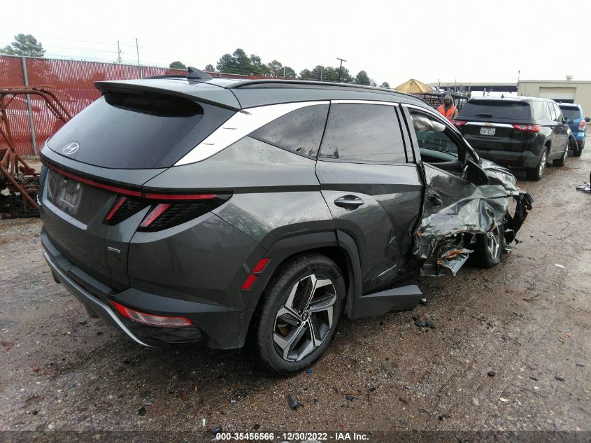 2022 HYUNDAI TUCSON LIMITED VIN: 5NMJECAE1NH012053