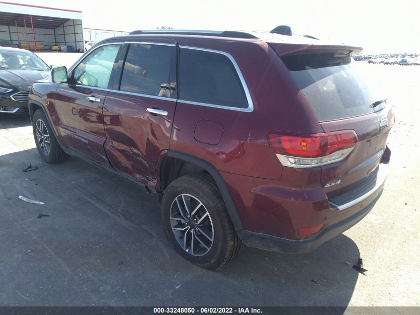 2022 JEEP GRAND CHEROKEE WK LIMITED VIN: 1C4RJFBGXNC151502