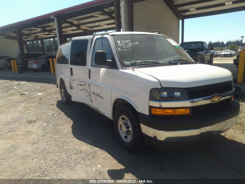2021 CHEVROLET EXPRESS PASSENGER LT VIN: 1GAZGPF70M1185742