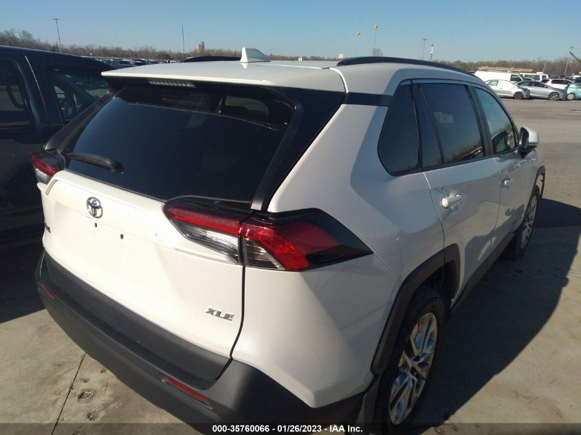 2021 TOYOTA RAV4 XLE PREMIUM VIN: 2T3C1RFV2MW110910