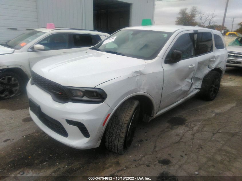 2021 DODGE DURANGO GT VIN: 1C4RDJDG3MC792786