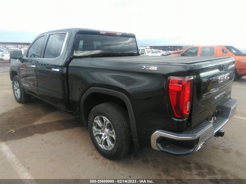 2022 GMC SIERRA 1500 SLT VIN: 3GTUUDED9NG668827