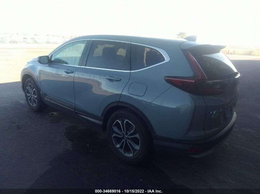 2022 HONDA CR-V EX VIN: 2HKRW2H52NH615953