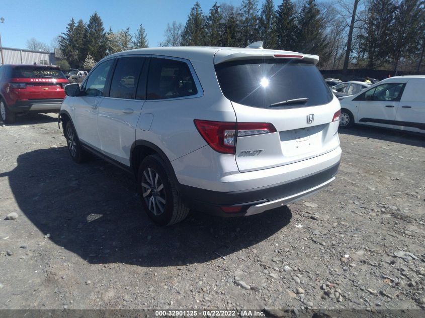 2021 HONDA PILOT EX-L VIN: 5FNYF6H52MB066609