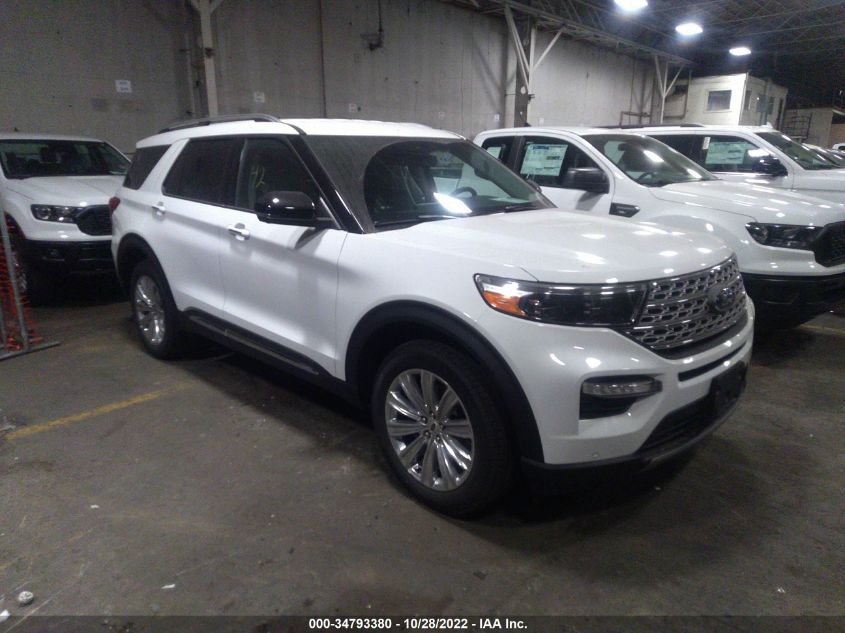 2022 FORD EXPLORER LIMITED VIN: 1FM5K8FW2NNA09329