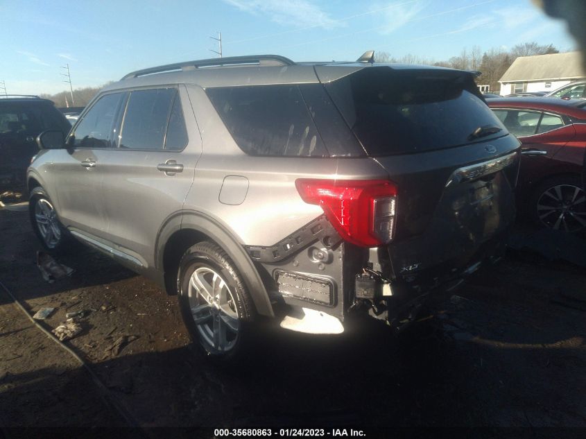 2022 FORD EXPLORER XLT VIN: 1FMSK7DH0NGA11439