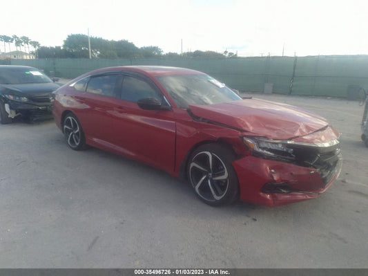 2022 HONDA ACCORD SEDAN SPORT VIN: 1HGCV2F3XNA004197