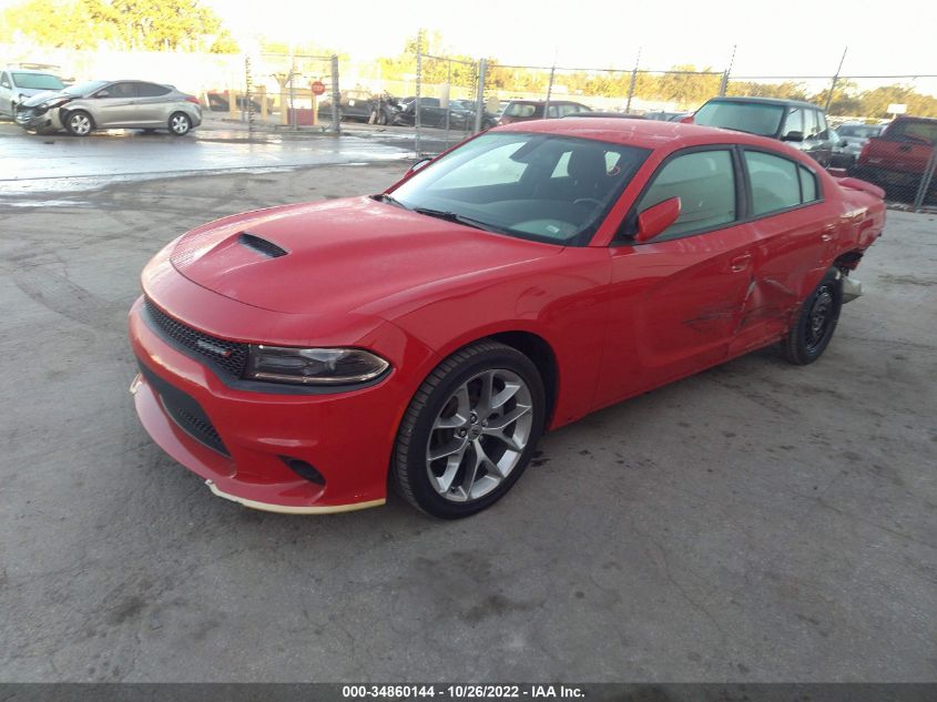 2021 DODGE CHARGER GT VIN: 2C3CDXHGXMH619741