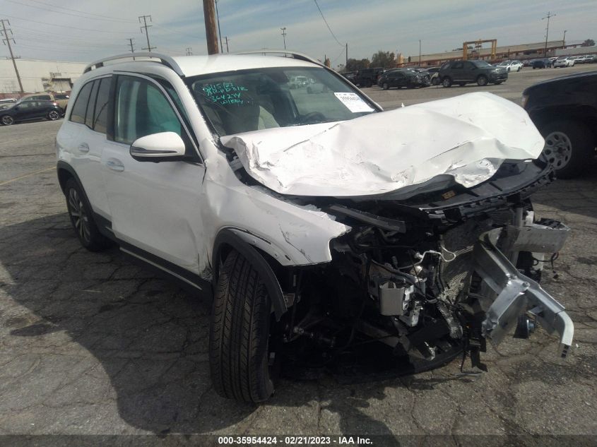 2022 MERCEDES-BENZ GLB GLB 250 VIN: W1N4M4HB8NW247668